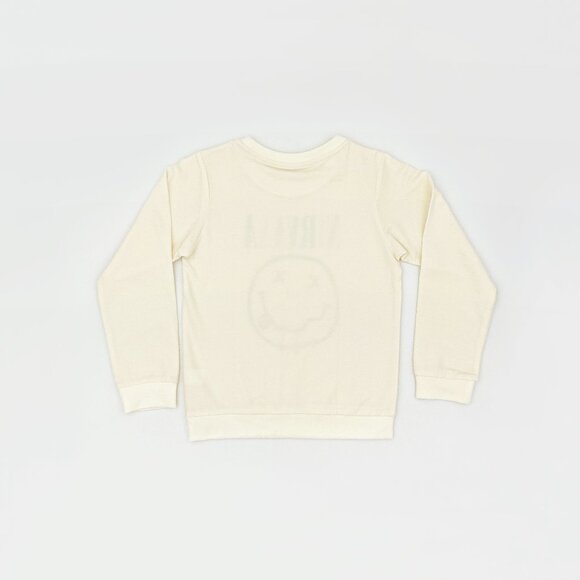 100% Cotton Nirvana Smiley Printed Sweatshirt | NEW! - Picture 4 of 8